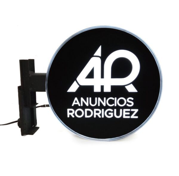 Anuncio luminoso circular by Anuncios Rodríguez