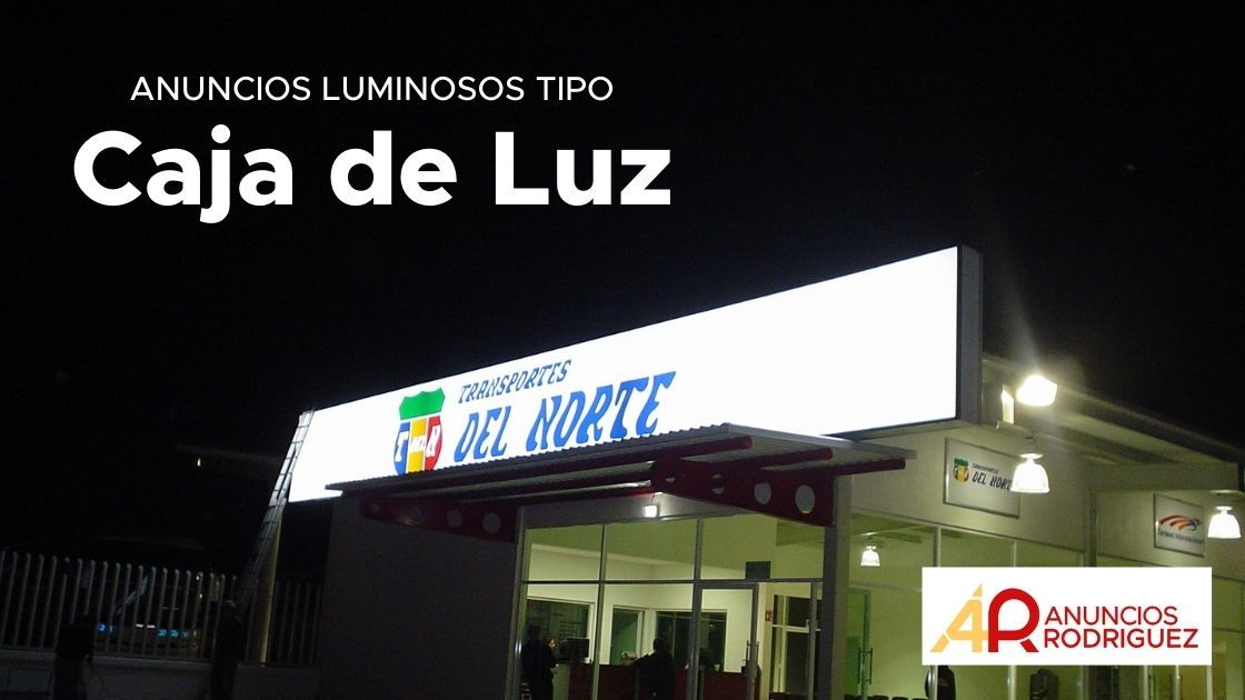 Cajas de luz / Anuncios Rodríguez