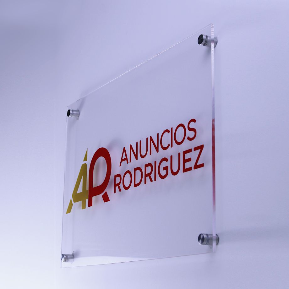 Patatas Inmoralidad Pedir prestado Placa decorativa de acrílico 60cm x 40cm - Anuncios Rodríguez
